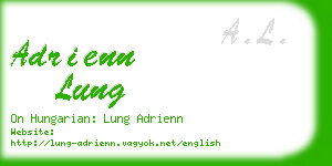 adrienn lung business card
